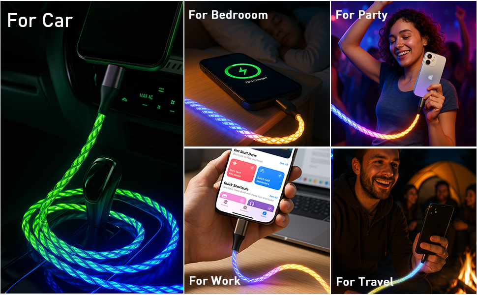 led iphone charger