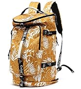 Gym Duffle Bag Backpack 4-Way Waterproof with Shoes Compartment for travel Sport Hiking laptop (M...
