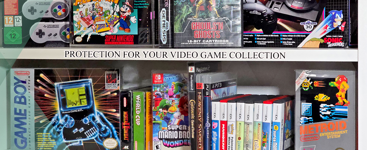 Malko protectors, protection for your video game collection