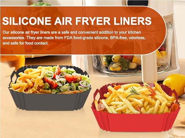 Air fryer silicone