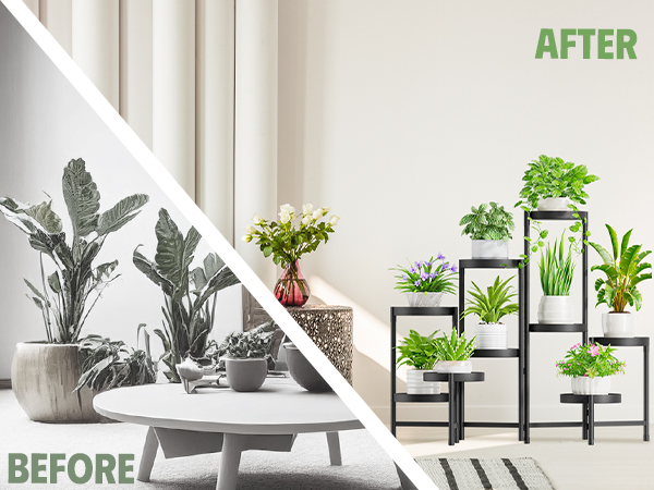 tall plant stand