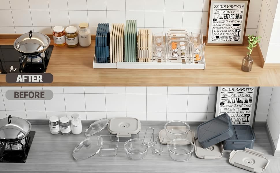 tupperware organizer for cabinet