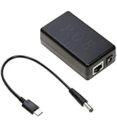 UCTRONICS USB-C PoE Splitter Gigabit, PoE to USB-C 5V/4A Power Supply for Raspberry Pi 4 and More...