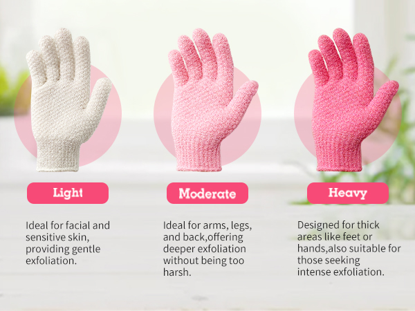 Exfoliating Glove Shower Gloves