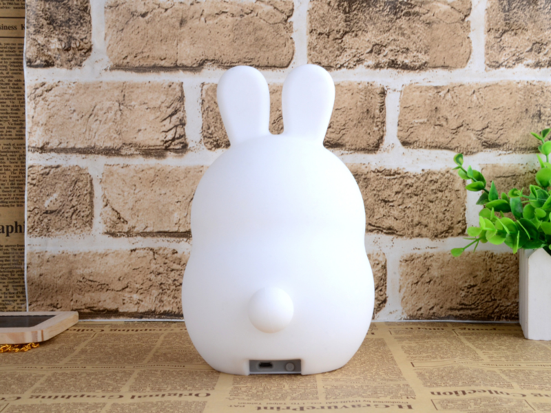 back of bunny nightlight