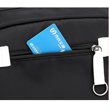 front zipper pocket