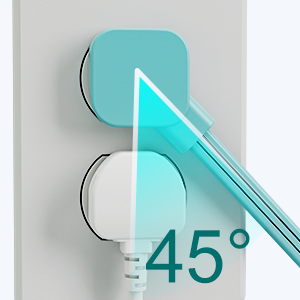 45° Right-Angle Plug