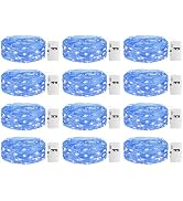 inkgear 12 Pack Fairy Lights with Timer - Battery Operated 3 Modes, 7ft 20 LED Waterproof Indoor ...
