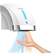 modunful Hand Dryers for Bathrooms Commercial, Electric Hand Dryer Touchless, Extra Quiet Low Noi...