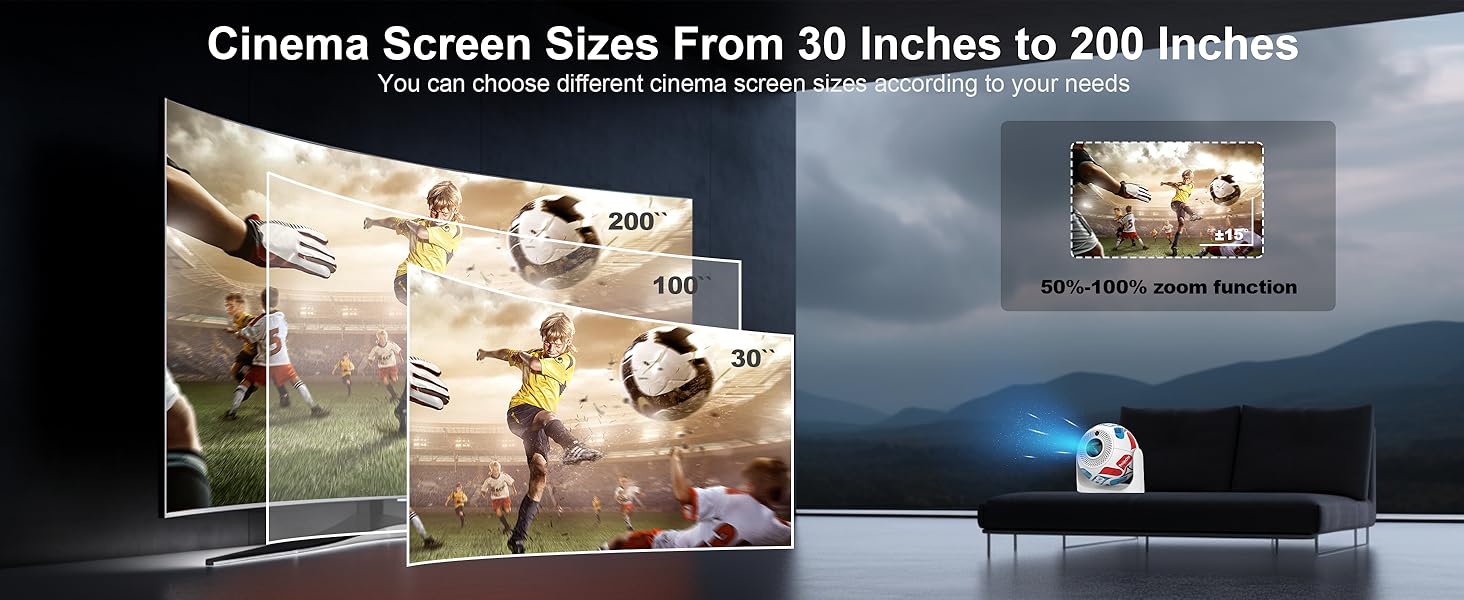 Home Outdoor Movie Projector