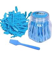 AMT 110 PCS Cosmetic Spatula, 2.5" Make Up Disposable Plastic Spatula, Facial Cream Mask Scoop, S...