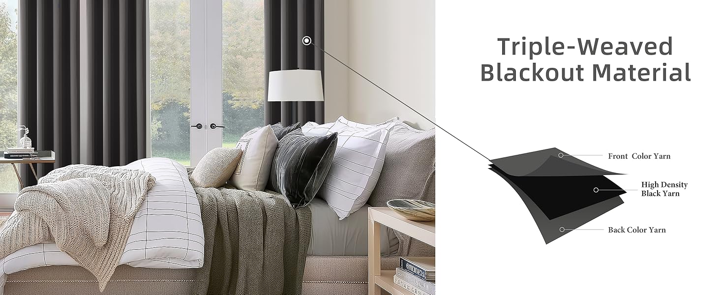 bedroom curtains