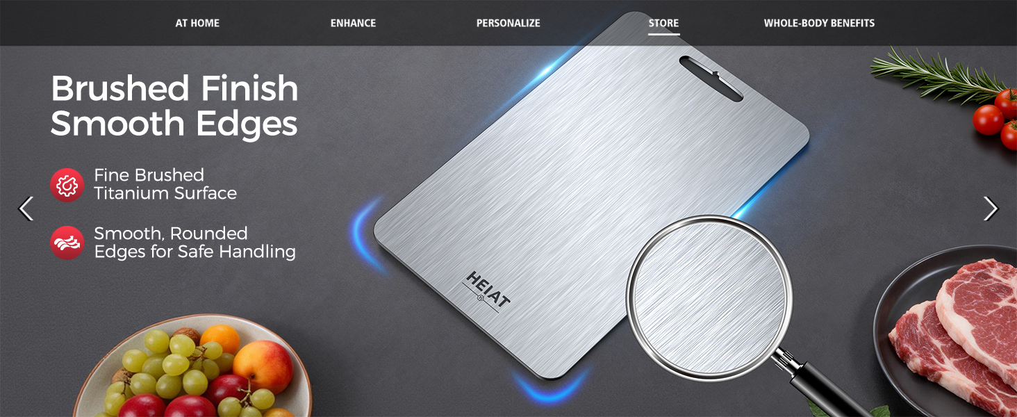Titanium cutting board