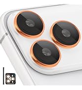 Zevytop Camera Lens Protector for 17 Pro/17 Pro Max, Individual Tempered Glass Camera Protector w...