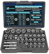 Doaho 32Pcs Bolt Extractor Socket Set,Stripped Nut & Lug Removal Kit with 1/4