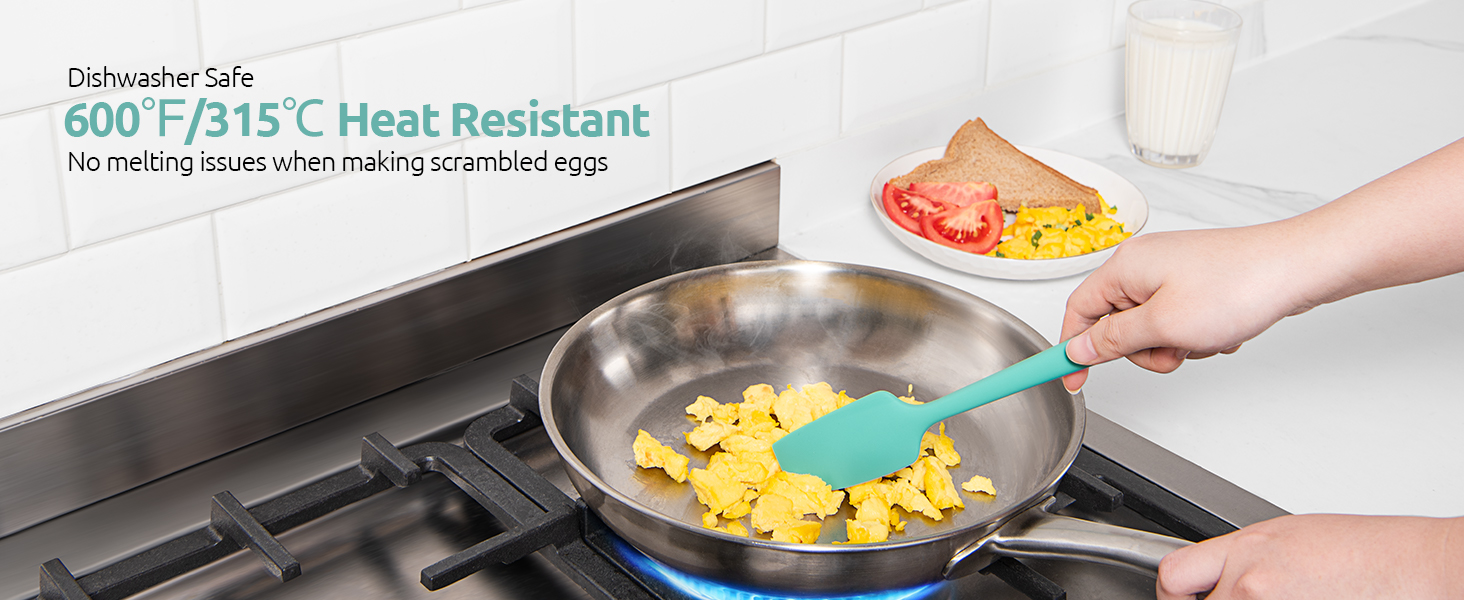 spatulas silicone heat resistant