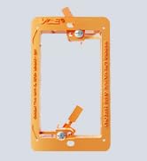 VCE Low Voltage Mounting Bracket Single Gang Wall Plate, Flush Low Voltage Box for Network, HDMI,...