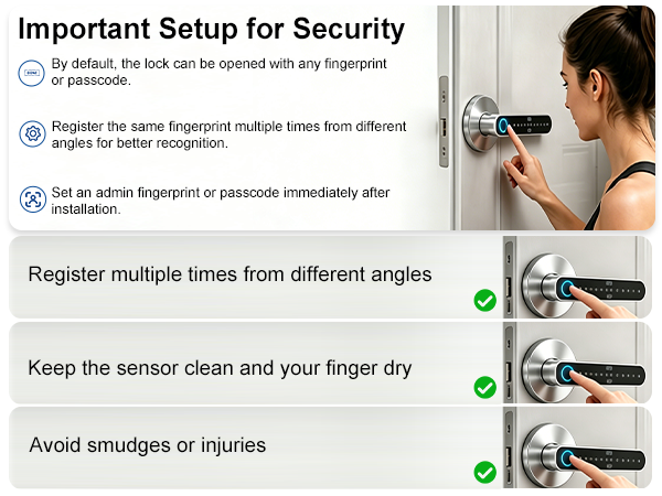 smart interior door knob