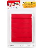 ifergoo Polymer Clay, 100g Modeling Clay, Oven Baked Model Clay for Modeling, Sculpting, DIY, Art...