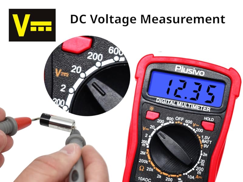 digital multimeter dc voltage measurement