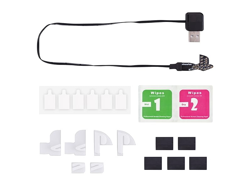 eXtremeRate 7 Colors 40 Effects RGB RAINBOW Logo LED Kit for PS5 Slim/Pro Console