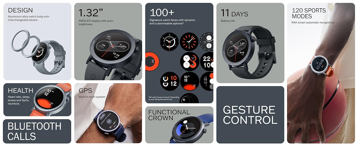 watch pro 2 cmf Nothing smartwatch android bluetooth calling fitness tracker health waterproof GPS
