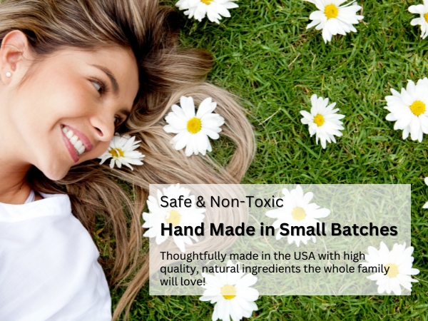 Safe & non toxic. Calm mist is hand made in small batches.