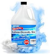 AGPTEK 1Gallon Smoke Fog Machine Liquid, Medium Density Fog Juice for 400-1500 Watt Foggers,Water...