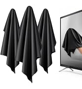 KleanToday XL Premium Screen Cleaning Cloth 16"X16" 3 Pack Microfiber TV Screen Cleaner Cloth for...