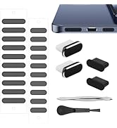 AILOVETECK USB C Dust Plug for iPhone 15 Series, USB C Port Cover Phone Speaker Cover, Phone Char...