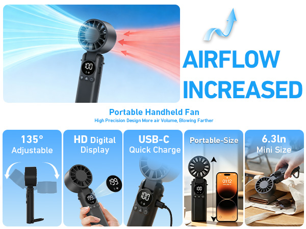 Portable Handheld Fan