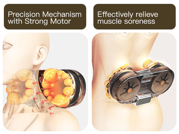 neck massager for pain relief deep tissue