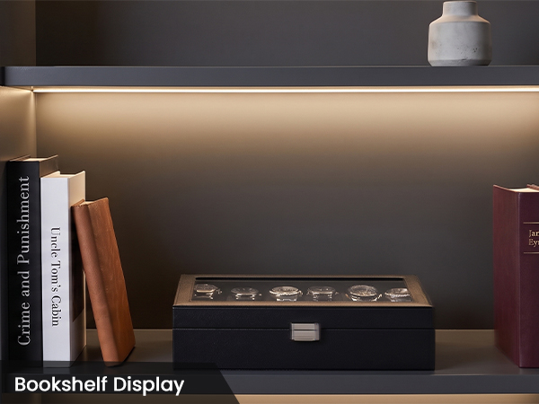 12-Slot Watch Display Case