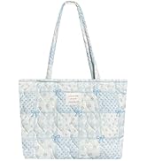 Sunwel Fashion Top Zipper Floral Quilted Bag Small Tote Bag for Women