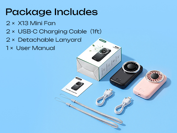 handheld mini fan