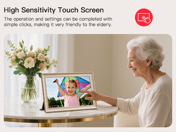 frameo digital frame wifi picture photo video share moment from phone