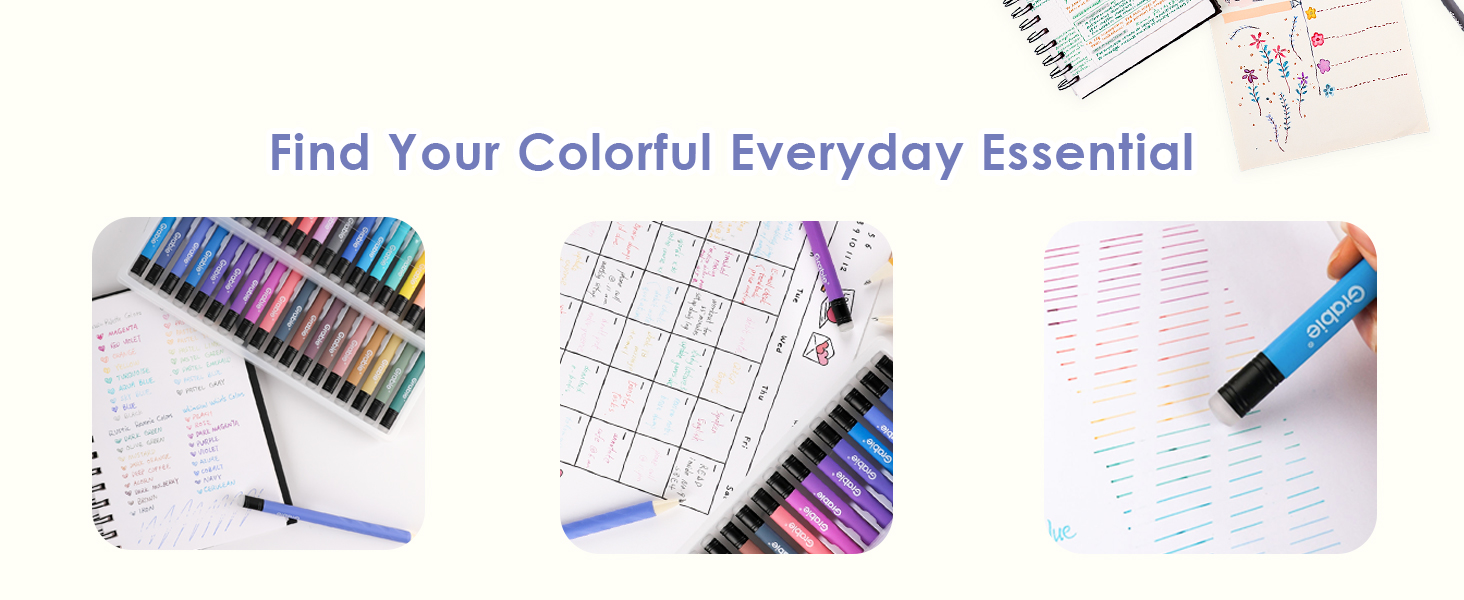 9 Erasable Gel Pens