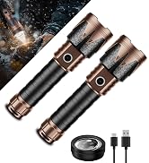 SKYFIRE Rechargeable Flashlight with Ignition Lens