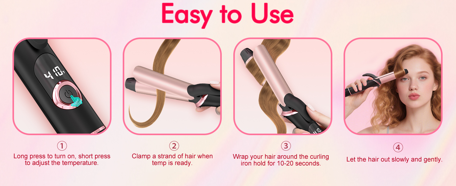 dual voltage curling iron