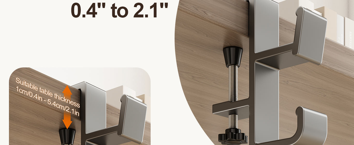 desk hook bag hanger for table bag hook