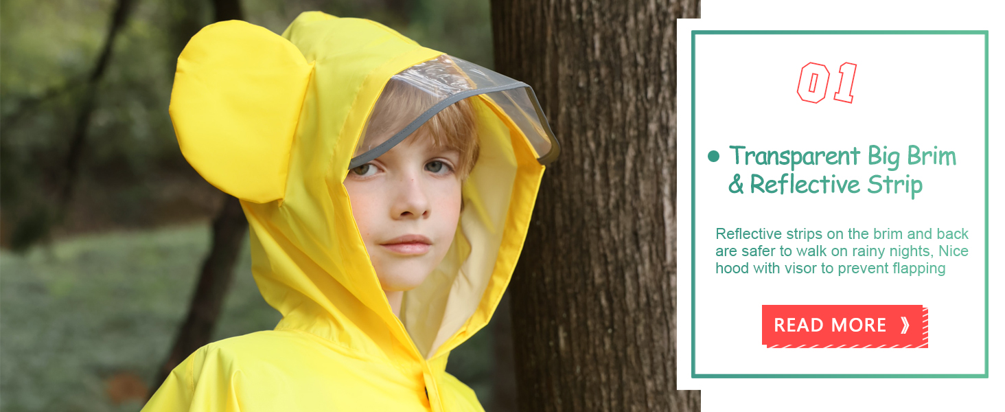 Girls raincoat
