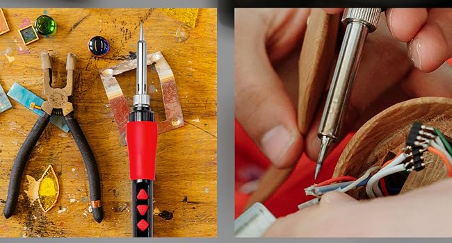 soldering iron kit for electronics DIY projects