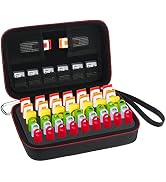 BOVKE Flash Drive Case SD Card Holder 48 Slots USB Storage Case Thumb Drive Memory Card SDXC SDHC...