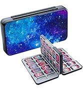 RHOTALL Game Card Case for Nintendo Switch/OLED/Lite, Storage Card Box with 48 Game Cards Cartrid...