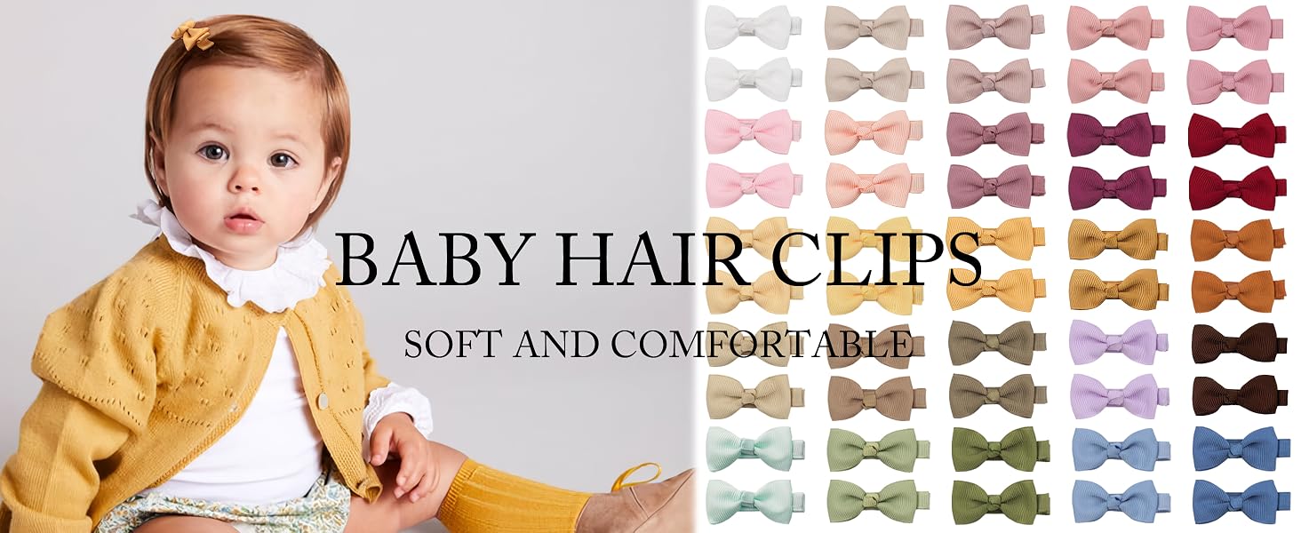 Hair Clips for Baby Girls