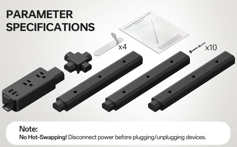 PARAMETER SPECIFICATIONS