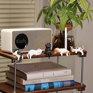 mini cat desk figurines