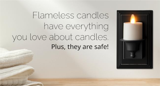 Flameless candles have everything you love about candles. Plus they are safe!