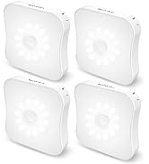 Bestendony Motion Sensor Lights Indoor Rechargeable Stair Lights Night Lights Wireless Stick-On H...