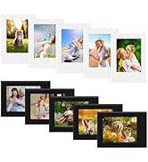 HLCZLUZ 10 Pack Magnetic Picture Frame, 3 Inch Magnetic Photo Frames for Polaroid Fujifilm Instax...